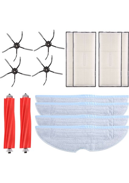 S7 / T7S Plus Elektrikli Süpürge Yedek Parçaları Için Yedek Ana Fırça Paspas Bezi Hepa Filtre Yan Fırça (Yurt Dışından) indirimleri