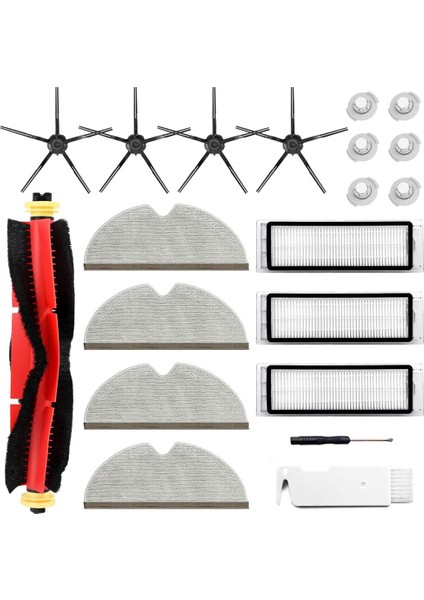 Yedek Parçalar Ana Fırça Yan Fırça Hepa Filtre S5 S5 Max S6 E35 Robotlar Elektrikli Süpürge Aksesuarları (Yurt Dışından)