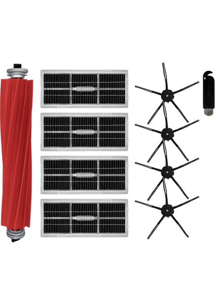 S7 Maxv ULTRA/T7S/T8PLUS G10 Robot Süpürge Aksesuarları Için Silindir Yan Fırça Karbon Filtresi (Yurt Dışından)