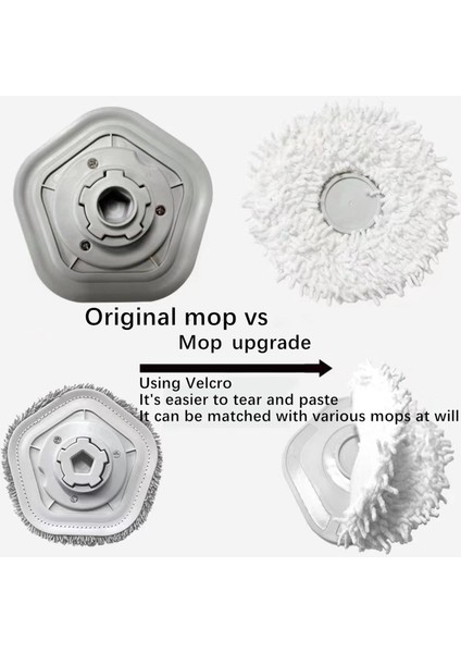 12 Adet Ayrılabilir Paspas Bezleri Paspas Stentleri Bot W10/W10 Pro Robotlu Süpürge Yedek Paspas Pedi Parçaları (Yurt Dışından) fırsatları