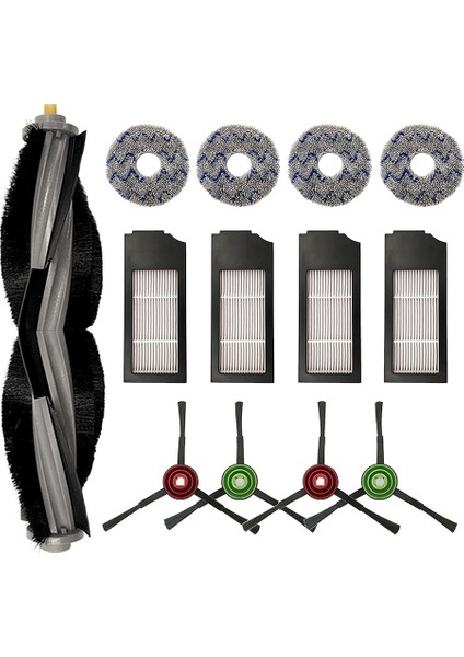 Yedek Parçalar Ana Fırça Yan Fırçalar X1 Turbo / Omni Robot Süpürge Aksesuarları Için Hepa Filtre (Yurt Dışından)