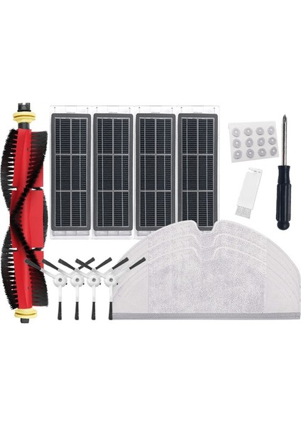 S5 T6 T7 P5 Elektrikli Süpürge Aktif Karbon Adsorpsiyon Filtresi Için Yan Fırça Filtre Kiti (Yurt Dışından)