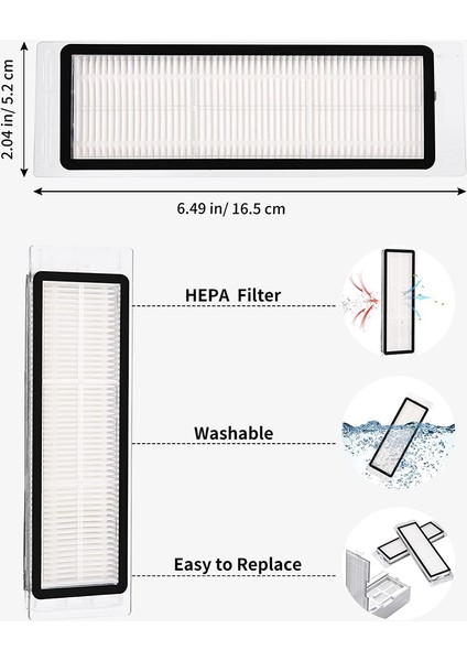 Yedek Parçalar Ana Fırça Yan Fırça Hepa Filtreler S5 S5MAX S6 Elektrikli Süpürge Aksesuarları Için Uyumlu (Yurt Dışından) fiyatları