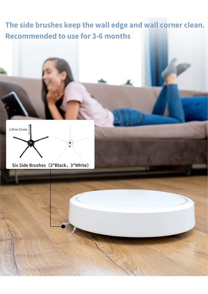 Yedek Parçalar Ana Fırça Yan Fırça Hepa Filtreler S5 S5MAX S6 Elektrikli Süpürge Aksesuarları Için Uyumlu (Yurt Dışından) indirimleri