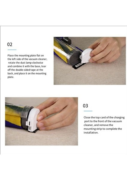 Elektrikli Süpürgeler ve Süpürgeler Için Evrensel Toz Gösterge Işığı, Toz Giderme Işığı, Yeşil Gösterge Işığı (Beyaz) (Yurt Dışından) modelleri