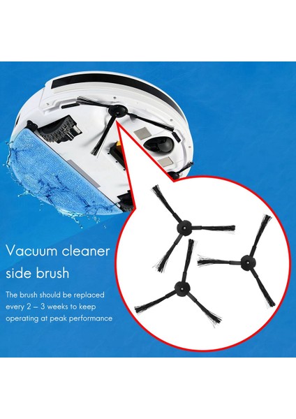 V3 V5 A6 A4 A4S Robotlu Süpürge Parçaları Için 20 Adet Yedek Yan Fırça (Yurt Dışından) fırsatları