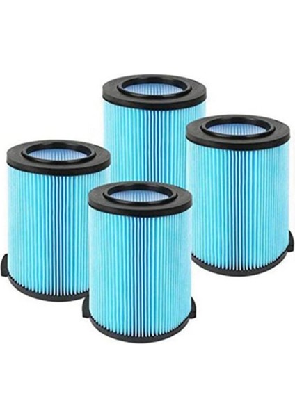 VF5000 Için 4x Yedek Filtre 5-20 Galon Islak Kuru Vakumlar Pileli Kağıt Sert Vakum Filtresi (Yurt Dışından)