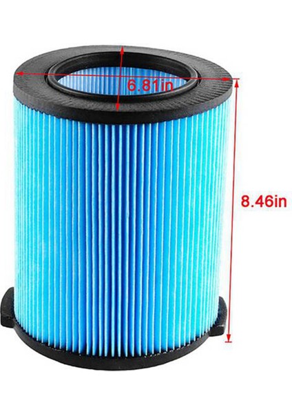 VF5000 Için 4x Yedek Filtre 5-20 Galon Islak Kuru Vakumlar Pileli Kağıt Sert Vakum Filtresi (Yurt Dışından) fırsatları