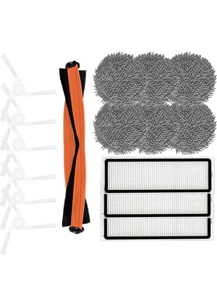 16 Adet Yedek Parçalar Pro STYTJ06ZHM Kendi Kendini Temizleyen Robotlu Süpürge Ana Yan Fırça Paspas Filtresi (Yurt Dışından) fırsatları