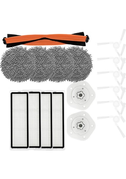 Pro STYTJ06ZHM Robotik Süpürge Için Ana Yan Fırça Filtresi ve Paspas Pedleri Yedek Aksesuarlar (Yurt Dışından) modelleri
