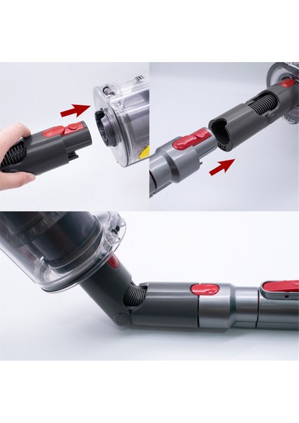 V7 V10 V11 Için Alt Adaptör Vakum Hızlı Bırakma Adaptörü Alt Adaptör 967762-01 Üst Adaptör Temizleme Aracı (Yurt Dışından) modelleri