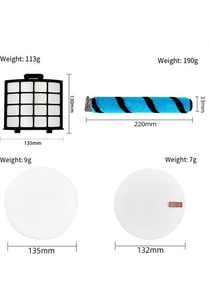 AZ2001 AZ2002 AZ2000 AZ2000W Elektrikli Süpürge Aksesuarları Için Uyumlu Yedek Parçalar Ana Fırça Hepa Filtre (Yurt Dışından) fiyatları