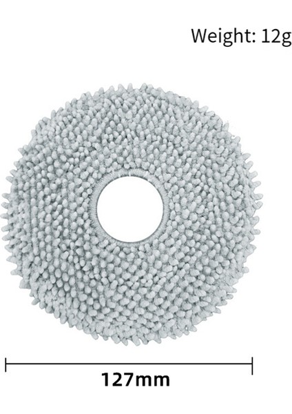 Q/P10 Robotik Elektrikli Süpürge Yedek Yedek Parça Ana Yan Fırça Hepa Filtre Toz Torbası Paspas Bezi (Yurt Dışından)