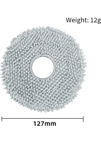 Q/P10 Robotik Elektrikli Süpürge Yedek Yedek Parça Ana Yan Fırça Hepa Filtre Paspas Bezi Toz Torbası (Yurt Dışından)