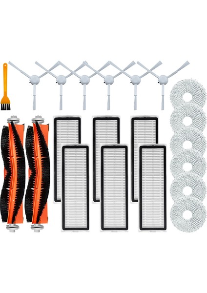 Hepsi Bir Arada Süpürme ve Paspas Robotuna Uygun Filtre Ana Fırça Aksesuarları B101CN Aksesuarları (Yurt Dışından)