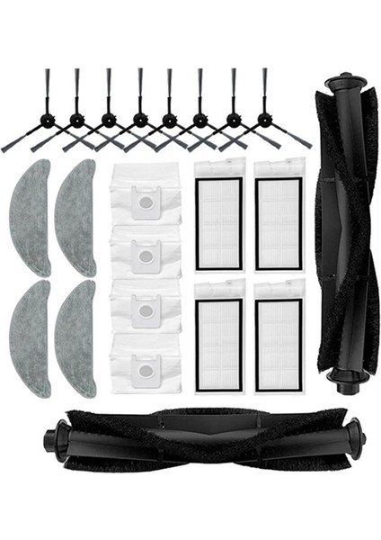Ana Yan Fırça Filtre Paspas Bezi ve Toz Torbası Eve Plus SDJ01RM Elektrikli Süpürge Için Yedek Aksesuarlar (Yurt Dışından) fırsatları