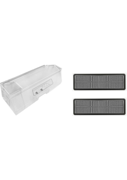 W20PRO Ultra Robot Süpürge Yedek Yedek Parça Aksesuarları Hepa Filtre Toz Kutusu (Yurt Dışından)