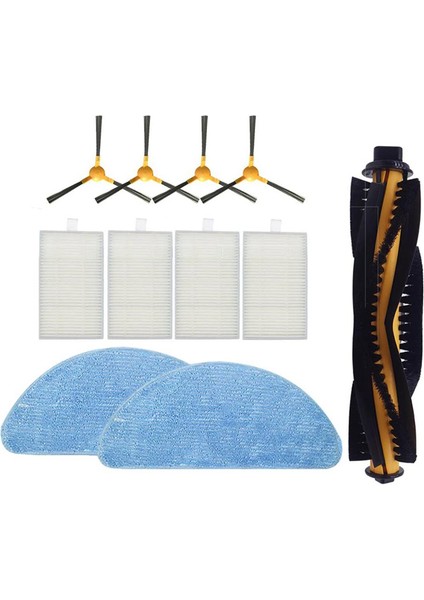 Yedek Parçalar Rulo Fırça Yan Fırça Hepa Filtreler Deebot N79S N79 Robotlu Süpürge Aksesuarları (Yurt Dışından)