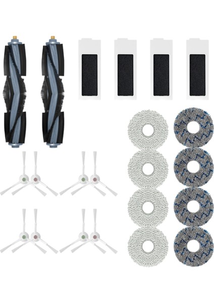 Deeboot T20 Pro/, T20 Pro Robotlu Süpürge Yedek Parçaları Ana Yan Fırça Paspas Bezi Hepa Filtre (Yurt Dışından) indirimleri