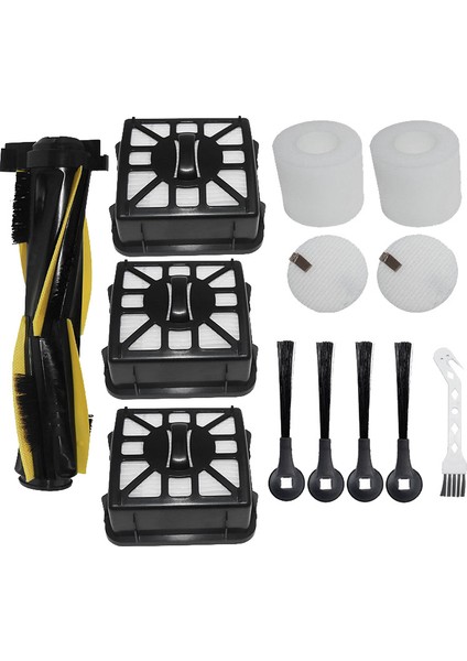 Ana Silindir Fırça Yan Fırçalar Toz Köpük Hepa Filtre Iq R101AE RV1001AE Elektrikli Süpürge Yedek Parçaları (Yurt Dışından)