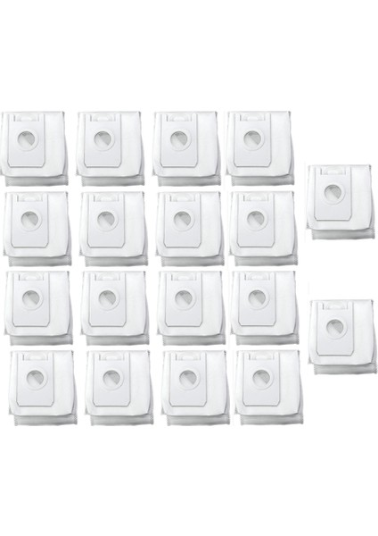 18 Adet Toz Torbası 2290 Robotlu Süpürge Toz Torbası Yedek Parça Çöp Torbaları Yedek Aksesuarlar (Yurt Dışından)