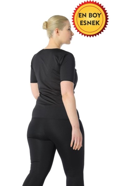 Termal Sauna Fermuarlı Kısa Kollu Eşofman Takımı fırsatları