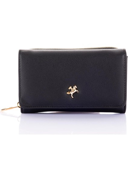 Dilaye Kadın Fermuarlı ve Çıtçıtlı Cüzdan