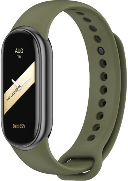Xiaomi Mi Band 8 Mi Band 9 Uyumlu Akıllı Bileklik Silikon Kordon Kayış
