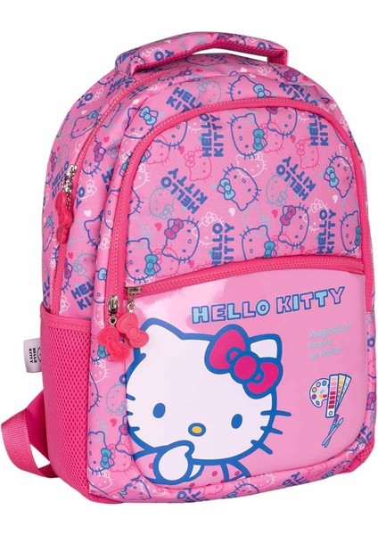 Hello Kitty Pembe Okul Çantası 2720