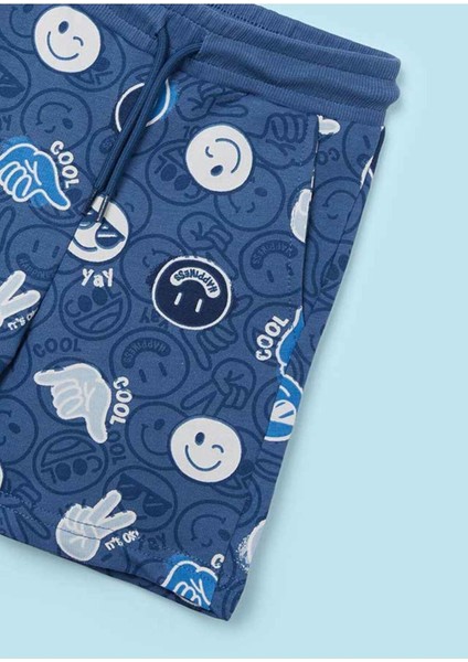3606 Erkek Çocuk Ekru-Indigo Baskılı 2' Set fiyatları