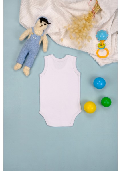 Pamuk Atlet 2li Paket Çıt Çıt Zıbın
