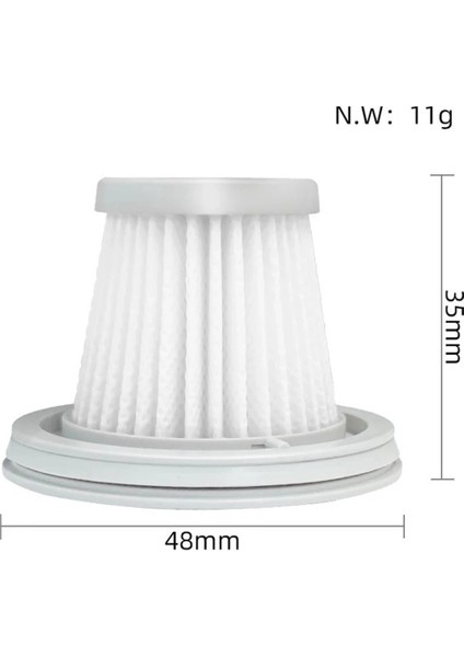 Tüm Xiaomi Mini El Süpürgesi Mi Vacuum Cleaner Uyumlu Muadil Hepa Filtre Yedek Aksesuar SSXCQ01XY fırsatları