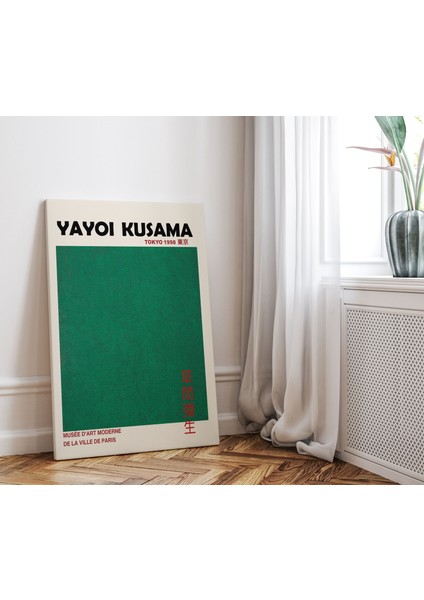 Oda Dekorasyon Modern Kanvas Tablo Yayoi Kusama Sanatsal Tablo Salon Dekorasyonu Duvar Tablosu