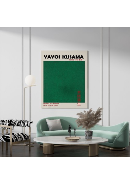 Oda Dekorasyon Modern Kanvas Tablo Yayoi Kusama Sanatsal Tablo Salon Dekorasyonu Duvar Tablosu