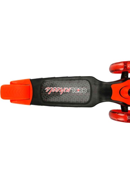 Twist 3 Tekerlekli Işıklı Scooter - Turuncu indirimleri