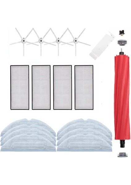 Ana Fırça Paspas Bezi Yan Fırça Süpürge Aksesuarları (Yurt Dışından)