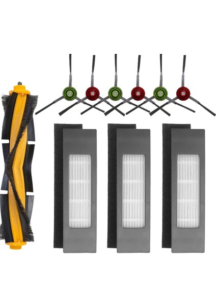 Ecovacs Deebot Ozmo 920 950 Elektrikli Süpürge Için Fırça Filtre Kitleri (Yurt Dışından)