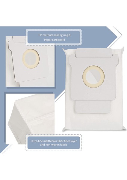 Irobot Roomba I7 I7+/plus (7550) I3+ Toz Torbası Için 24PCS Vakum Torbası (Yurt Dışından) indirimleri