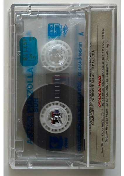 Astor Piazzolla Sur Kaset Sur Film Müzikleri (Orjnal Dönem Baskı Kaset) fiyatları