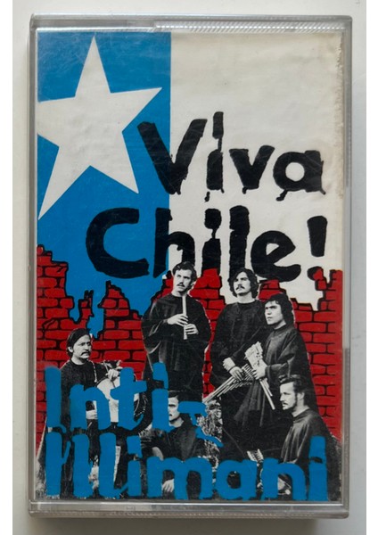 Viva Chile Inti-Illimani Kaset (Orjnal Dönem Baskı Kaset)