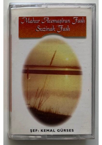 Kemal Gürses Mahur Acemaşiran Faslı Suzinak Faslı Kaset (Orjnal Dönem Baskı Kaset)