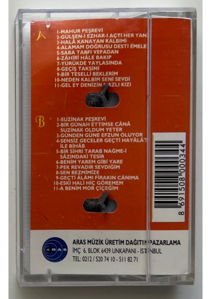 Kemal Gürses Mahur Acemaşiran Faslı Suzinak Faslı Kaset (Orjnal Dönem Baskı Kaset) fiyatları