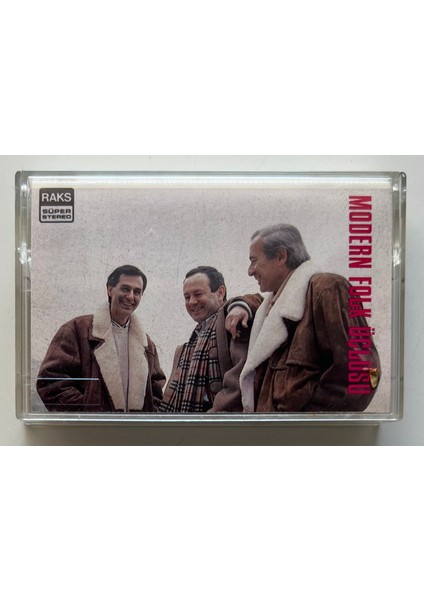 Modern Folk Üçlüsü Kaset (Orjnal Dönem Baskı Kaset)