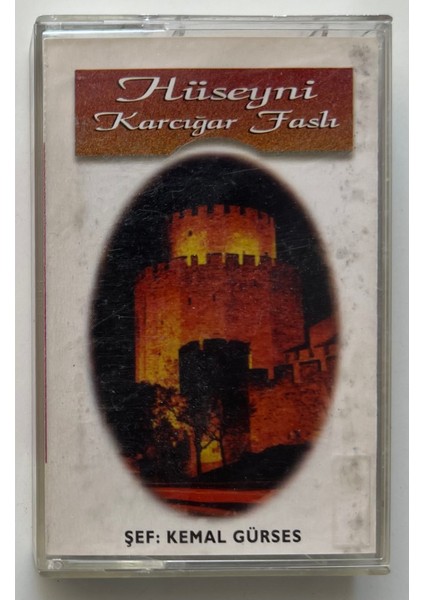 Kemal Gürses Hüseyni Karcığar Faslı Kaset (Orjnal Dönem Baskı Kaset)