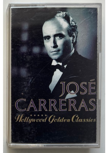 Jose Carreras Hollywood Golden Classics Kaset (Orjnal Dönem Kağıt Baskı Kaset)