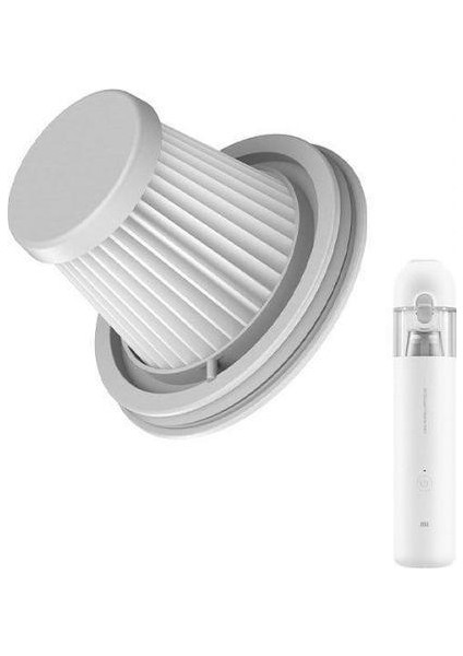 Tüm Xiaomi Mini El Süpürgesi Mi Vacuum Cleaner Uyumlu Muadil Hepa Filtre Yedek Aksesuar SSXCQ01XY