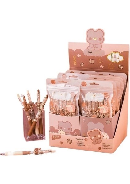 Öğrenci Jel Kalem Çelik Ataş Karikatür Yaratıcı Basın Kalemi 0.5mm (Yurt Dışından) fiyatları