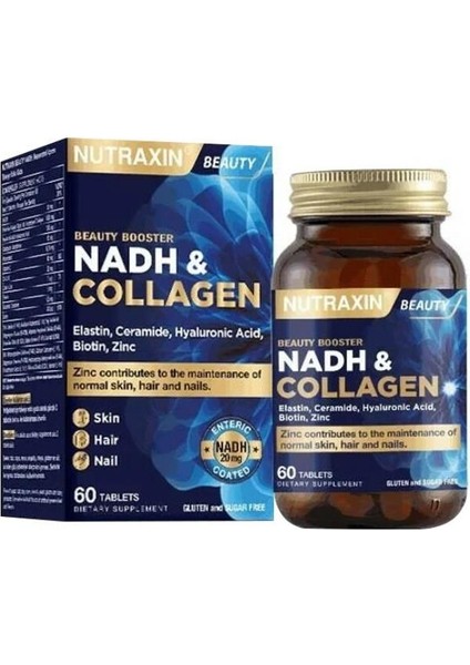 Beauty Nadh, Resveratrol Içeren Takviye Edici GIDA60 Tablet