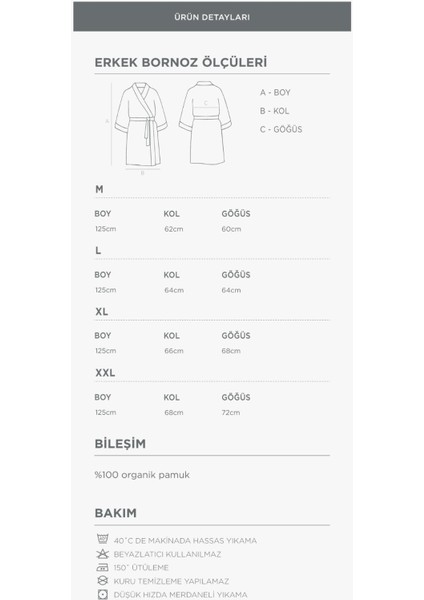 Alessa Erkek Pike Bornoz %100 Organik Pamuk Jakarlı Bej modelleri