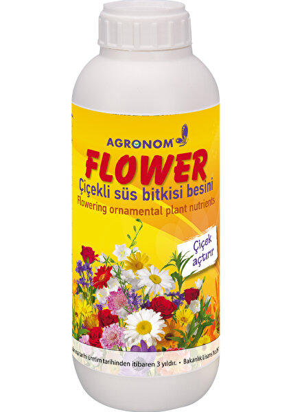 NeFizz Doğa Gül, Orkide, Menekşe Vb. Çiçekli Sıvı Bitki Besini, Gübresi, Genel Vitamin, Çiçek Coşturan (100 Ml)